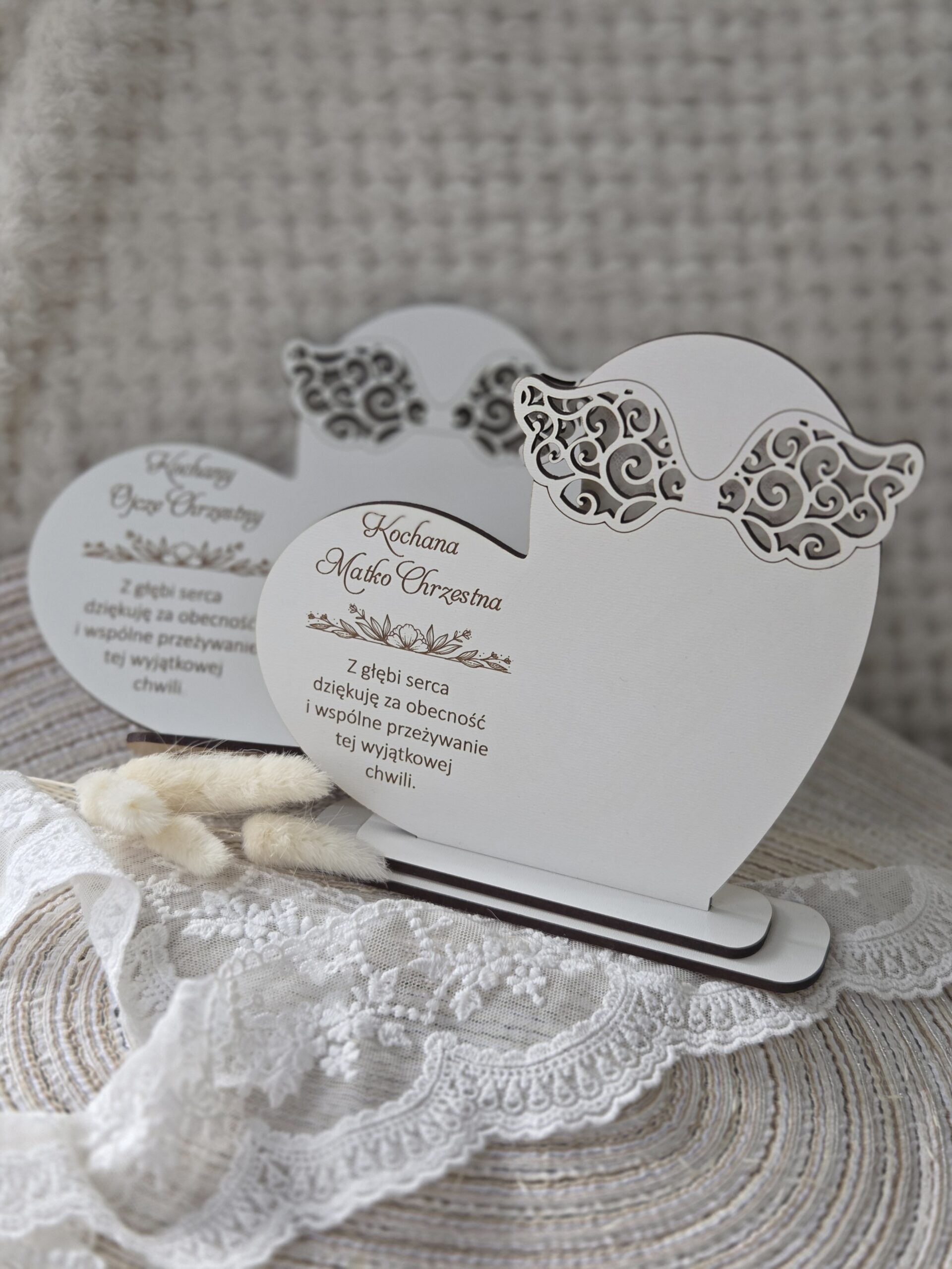 Baza Podziękowanie dla rodziców z HDF 16cm x 16cm H486