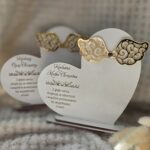 Podziękowanie dla Chrzestnych i Dziadków HDF 16cm x 16cm  H487