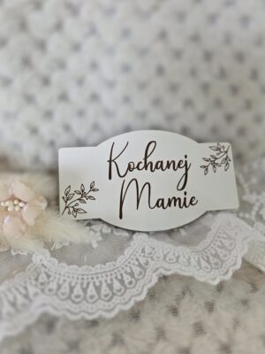 Grawerowana tabliczka na dzień Mamy z HDF 10cm x 5,5cm DM40