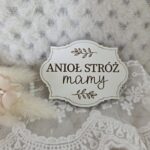 Grawerowana tabliczka na dzień Mamy z HDF 6,5cm x 5cm DM46