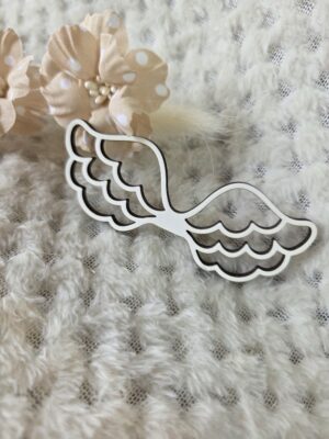 Skrzydła do aniołka z makramy z HDF 9cm x 3,5cm H503