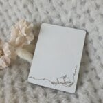 Tabliczka personalizowana z HDF 8cm x 6cm H500  100 znaków