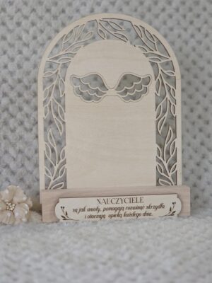 Baza do Anioła z Makramy ze sklejki 20cm x 15cm N965