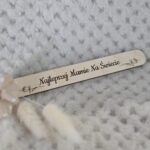 Napis na dzień Mamy ze sklejki 13cm x 2cm N969