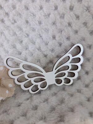 Skrzydła do anioła z makramy z HDF 9cm x 4,8cm H507