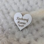 Grawerowane serduszko na dzień Mamy z HDF 3cm H515