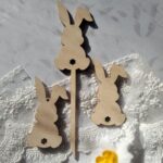 Ozdoby wielkanocne piki i zawieszki 5 szt WK2