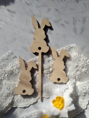 Ozdoby wielkanocne piki i zawieszki 5 szt WK2