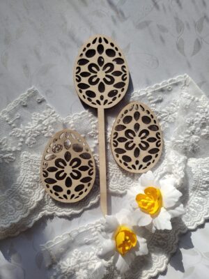 Ozdoby wielkanocne piki i zawieszki 5 szt WK5