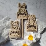 Ozdoby wielkanocne piki i zawieszki 5 szt WK9