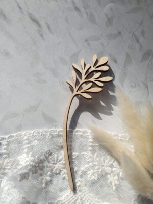 Dekor ozdobny ze sklejki 10cm x 5,5cm D10