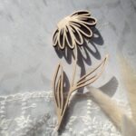 Dekor ozdobny ze sklejki 10cm x 5,5cm D16