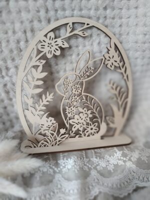 Baza Wielkanocna do ozdabiania ze sklejki 19cm x 19cm W8