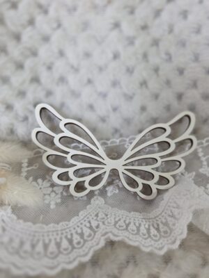 Skrzydła do aniołka z makramy z HDF 10cm x 6cm H494