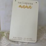 Baza na kwiaty stabilizowane na Dzień Mamy wisząca 18cm x 11cm H522