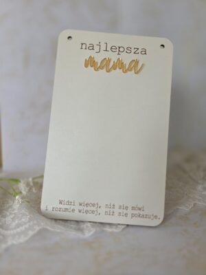 Baza na kwiaty stabilizowane na Dzień Mamy wisząca 18cm x 11cm H522