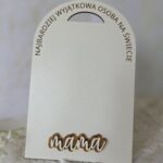 Baza do Makramy na Dzień Mamy wisząca 19cm x 12cm H524