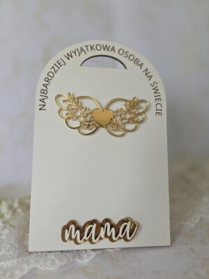 Baza do Makramy na Dzień Mamy wisząca 19cm x 12cm H523