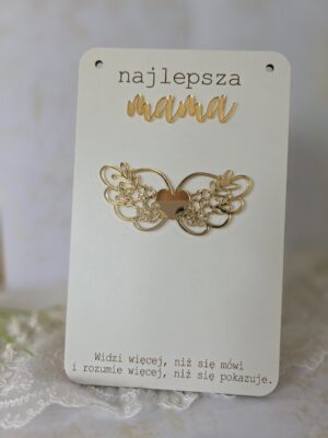 Baza do Makramy na Dzień Mamy wisząca 18cm x 11cm H521