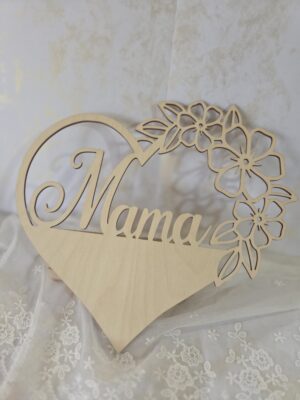 Baza do makramy na dzień Mamy ze sklejki 20cm N974