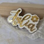 Personalizowany Napis 3D do Makramy 8cm 20 znaków KPL6