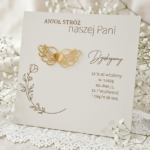 Personalizowana baza tło do ramki na Dzień Nauczyciela – Biały HDF 25x25 cm / 23x23 cm HT29