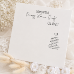 Tło do ramki z makramy Komunia Święta z HDF 25cm x 25cm HT3 35 znaków