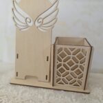 Podziękowanie dla nauczyciela organizer ze sklejki 17x17cm N1000