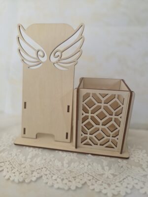Podziękowanie dla nauczyciela organizer ze sklejki 17x17cm N1000
