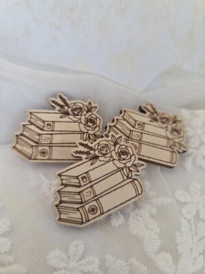 Dodatek do makramy książki scrapka sklejka 3mm 3,5cm N1015