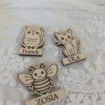 Tabliczka z grawerem grupa imię baza do makramy ramki sklejka 3cm N1013