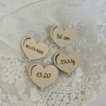 Tabliczka metryczka personalizowana dla dziecka ze sklejki – Grawer do makramy i ramek N1073
