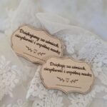 Tabliczki do Makramy Dziękujemy Za personalizowane Sklejka Podziękowanie dla Nauczyciela 6x4cm 35 znaków N1025