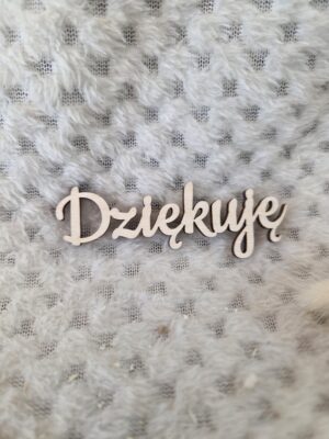 Drewniany napis ze sklejki do makramy – ozdobny dekor do rękodzieła 10x5cm N1147
