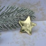 Świąteczne mini scrapki i dodatki do makramy z plexi lustrzanej 2,5cm PL95